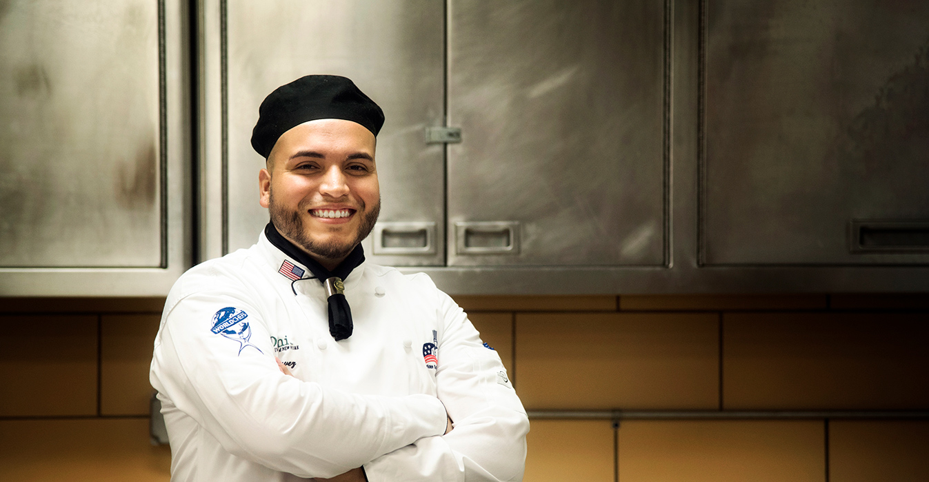 Julio Chavez Wins National Student Chef of the Year