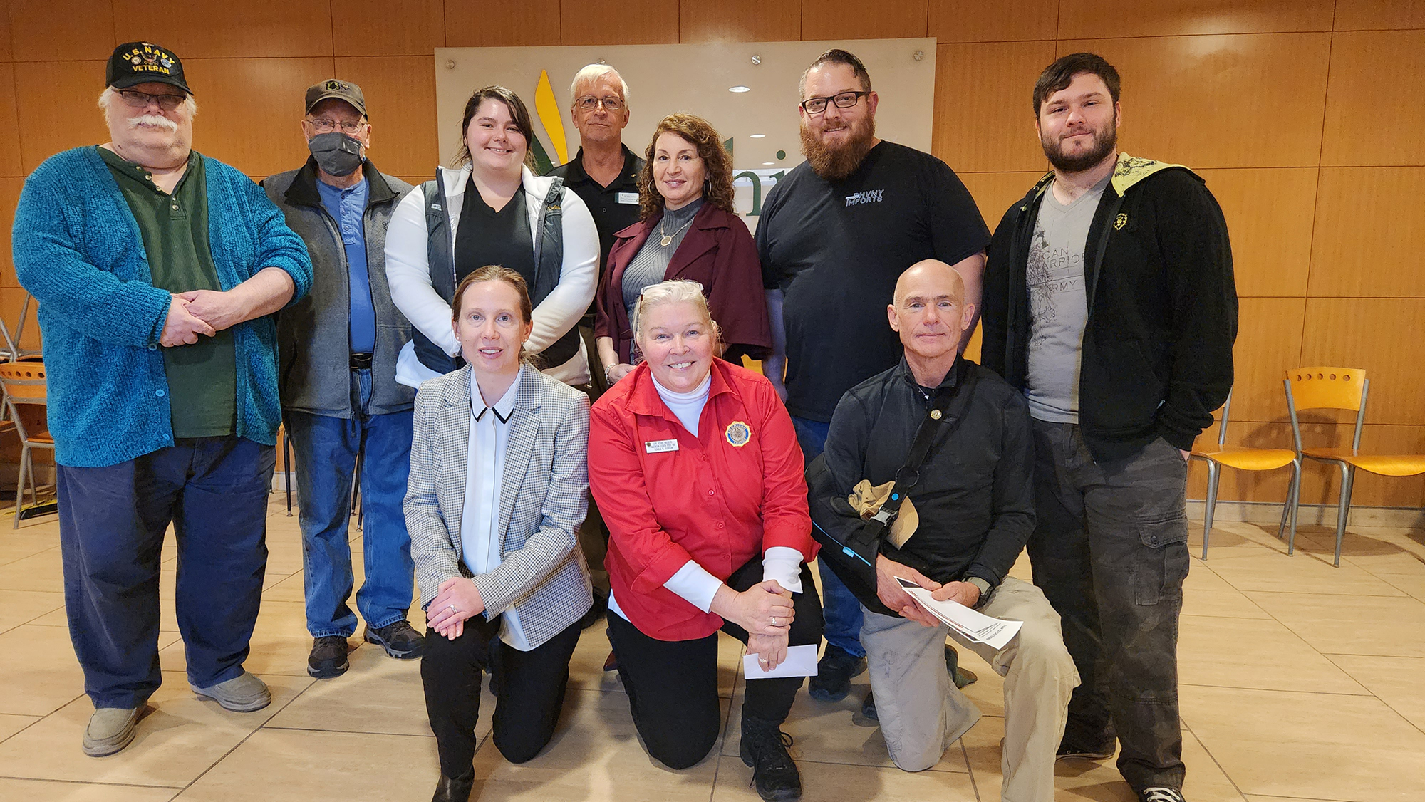 Veterans group photo