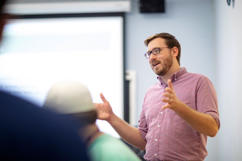 Criminal Justice Faculty Member Simon Purdy