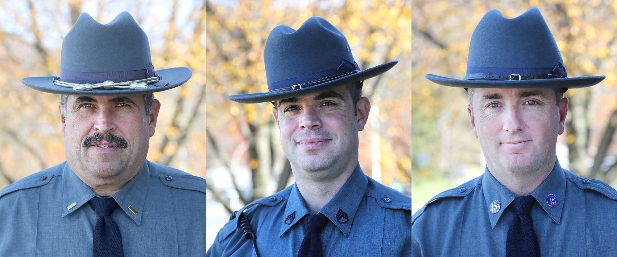 Three Police Officers from SUNY Delhi