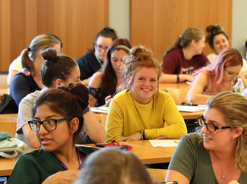 Students in classroom