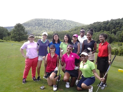 first tee big apple girls golf camp