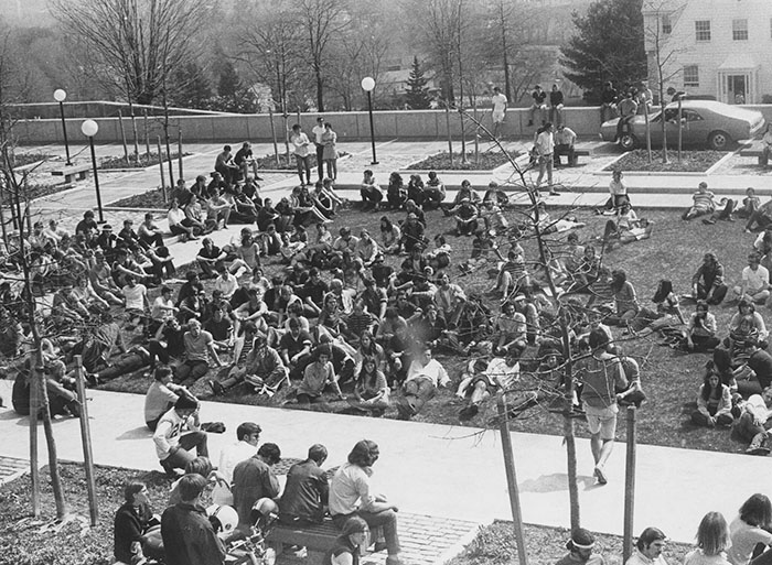 Student sit-in from the past