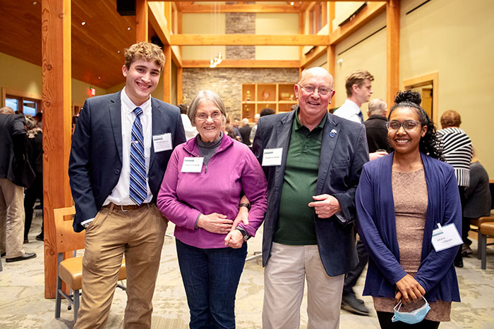 Joe Greenfield and recent grads