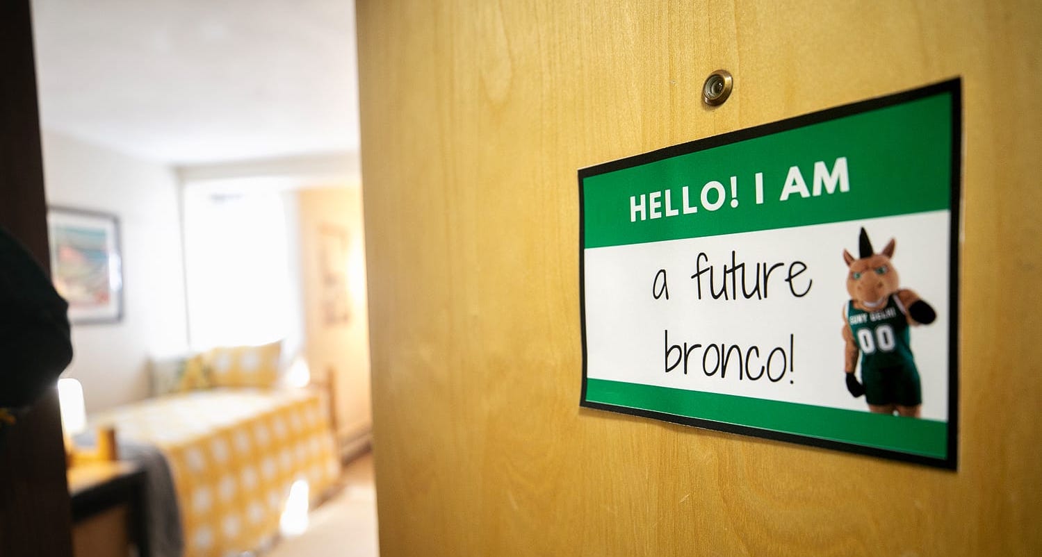 Open door to Suny Delhi residence room