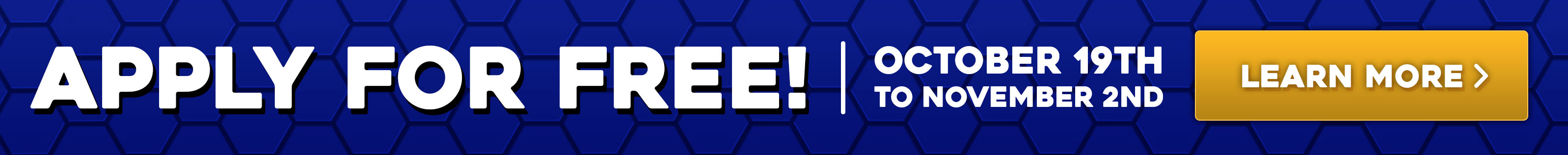 Free SUNY Application Weeks Banner
