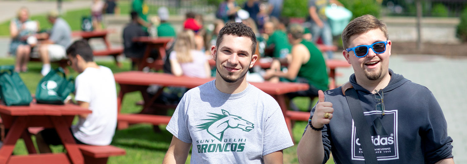 Students on Campus